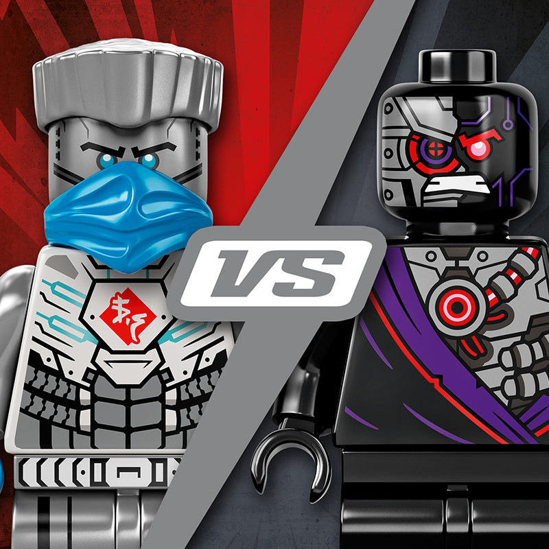 Đồ Chơi Lắp Ráp Đấu Trường Ninjago - Zane Đối Đầu Nindriod LEGO NINJAGO 71731