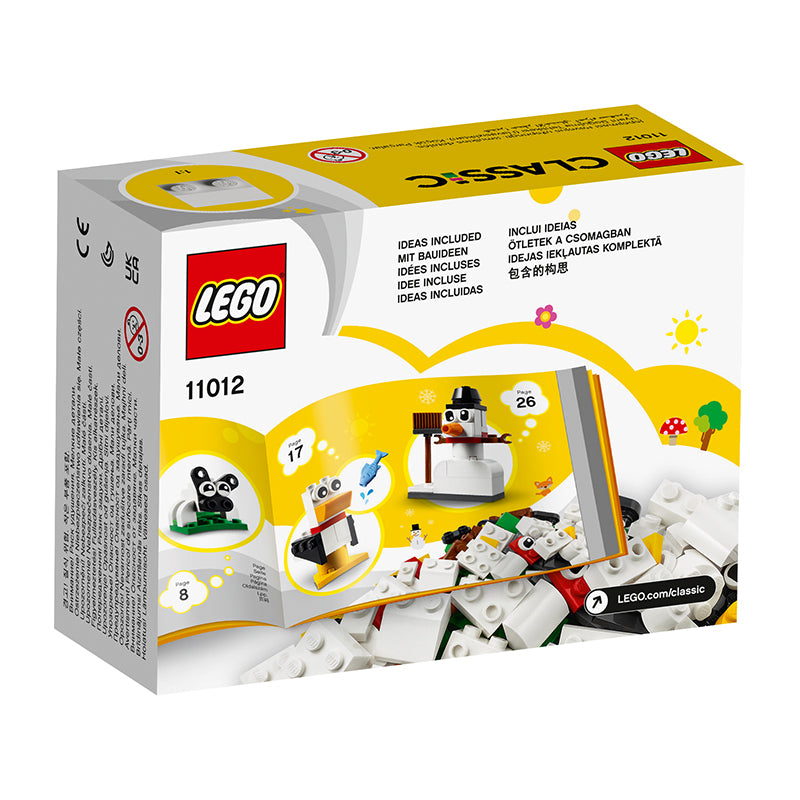 Đồ Chơi Lắp Ráp HộP LắP RáP SáNg TạO Màu Trắng LEGO CLASSIC 11012