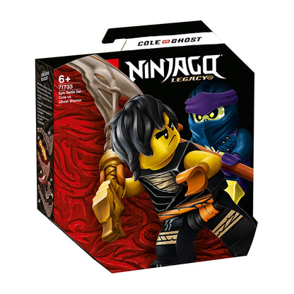 Đồ Chơi Lắp Ráp Đấu Trường Ninjago-  Cole Đối Đầu Ghost Warrior LEGO NINJAGO 71733