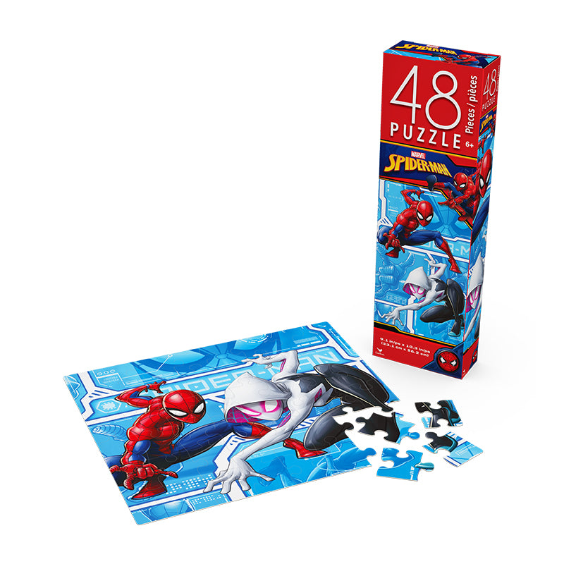 Bộ Xếp Hình 48 Miếng - Người Nhện Spiderman SPIN GAMES 6057482