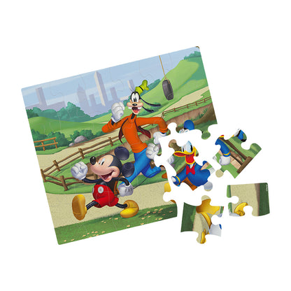 Bộ xếp hình 24 miếng - Chuột Mickey SPIN GAMES 6057486
