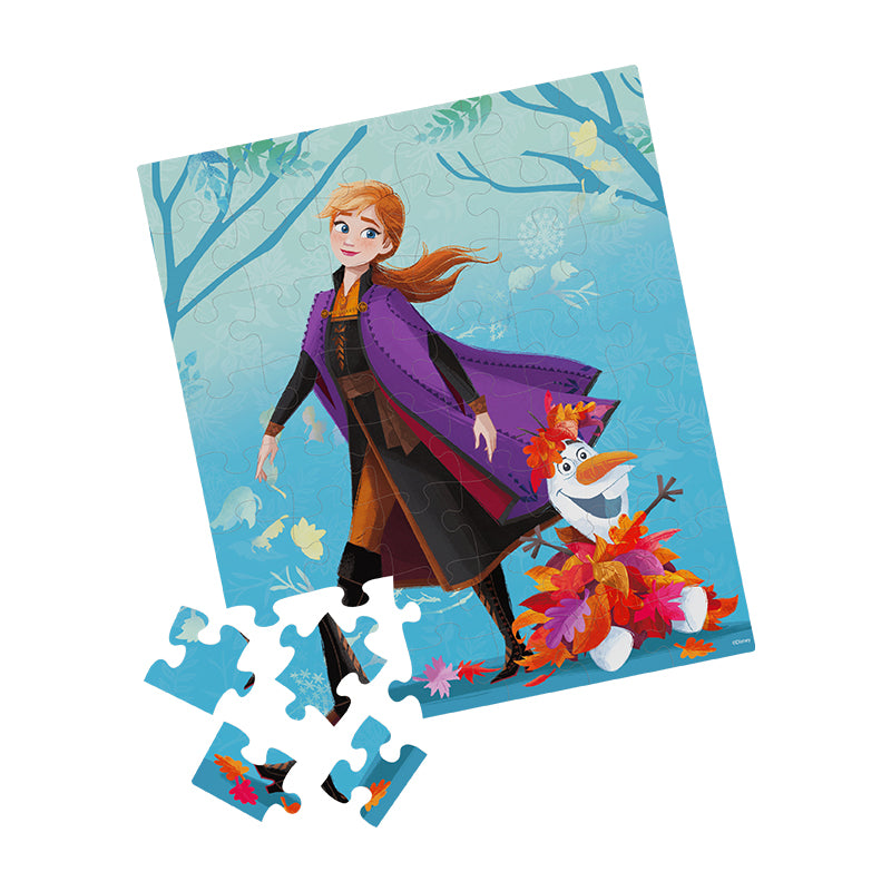 Bộ xếp hình 48 miếng - Nữ Hoàng Băng Giá Frozen SPIN GAMES 6057488