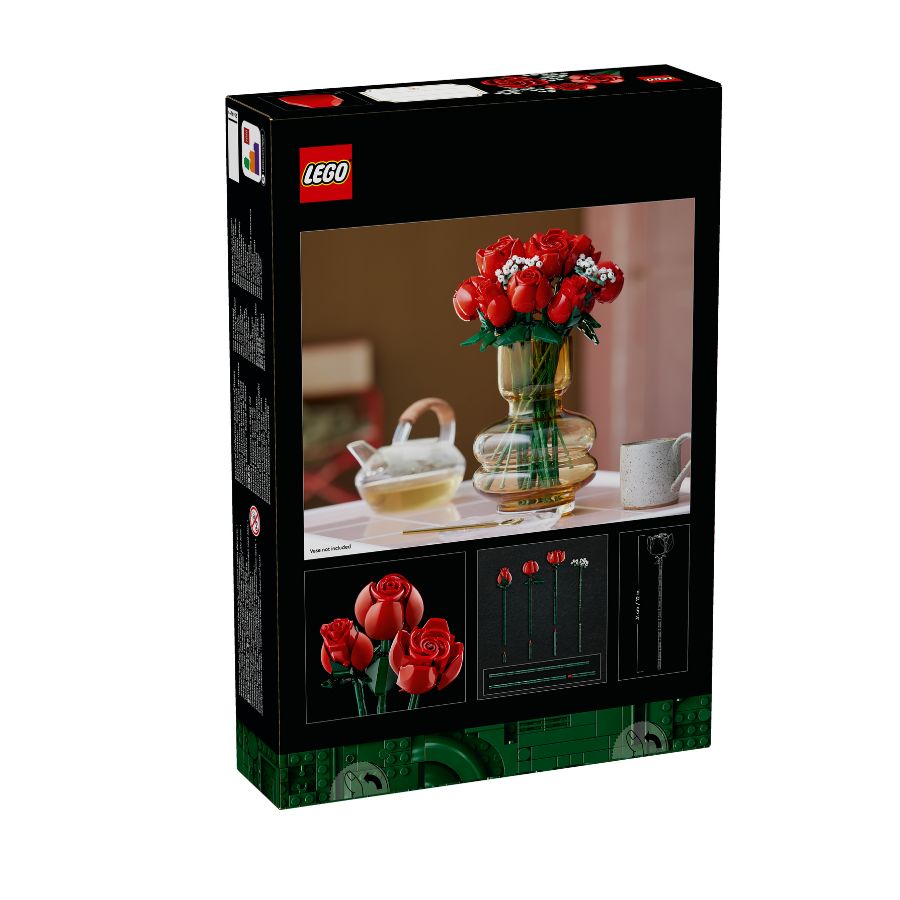 Đồ chơi lắp ráp Bó hoa hồng LEGO® LEGO ADULTS 10328