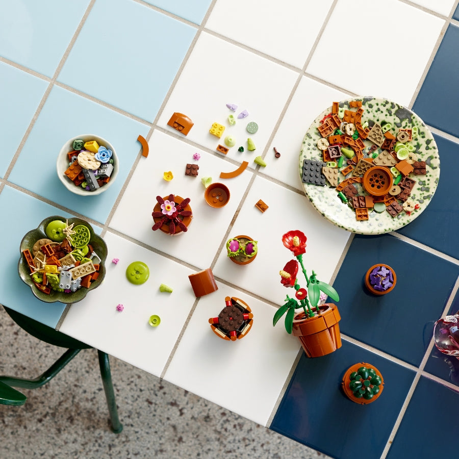 LEGO ADULTS 10329 cactus flower collection assembly toy