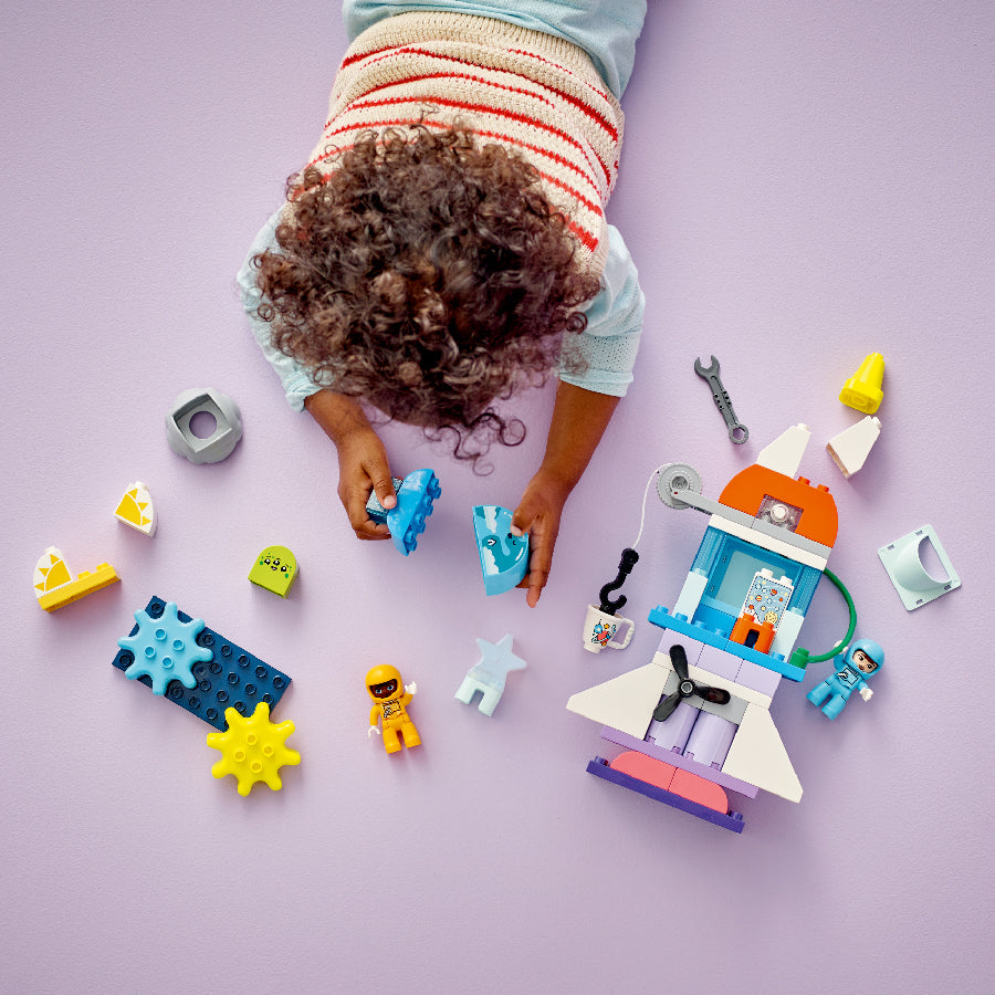 LEGO DUPLO 10422 3-in-1 space adventure ship assembly toy