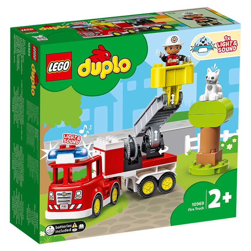 Đồ Chơi Lắp Ráp Xe Cứu Hỏa LEGO DUPLO 10969