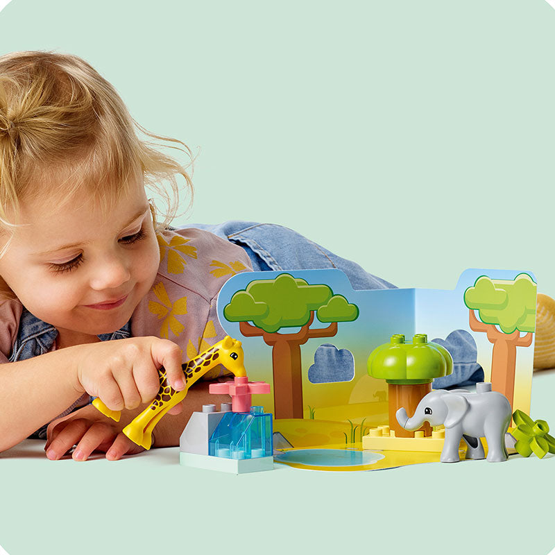 LEGO DUPLO 10971 African Animal World Discovery Building Toy