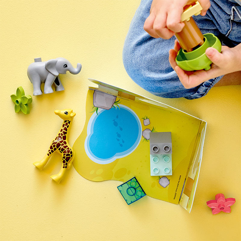 LEGO DUPLO 10971 African Animal World Discovery Building Toy