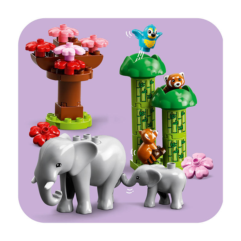 Đồ Chơi Lắp Ráp Khám Phá Thế Giới Động Vật Châu Á LEGO DUPLO 10974