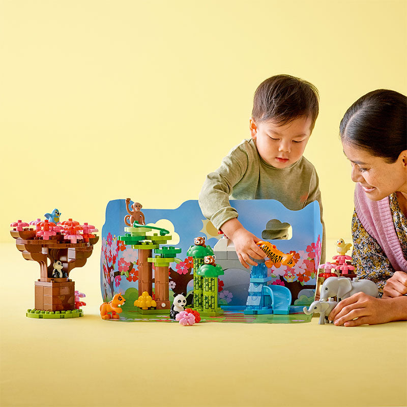 Đồ Chơi Lắp Ráp Khám Phá Thế Giới Động Vật Châu Á LEGO DUPLO 10974