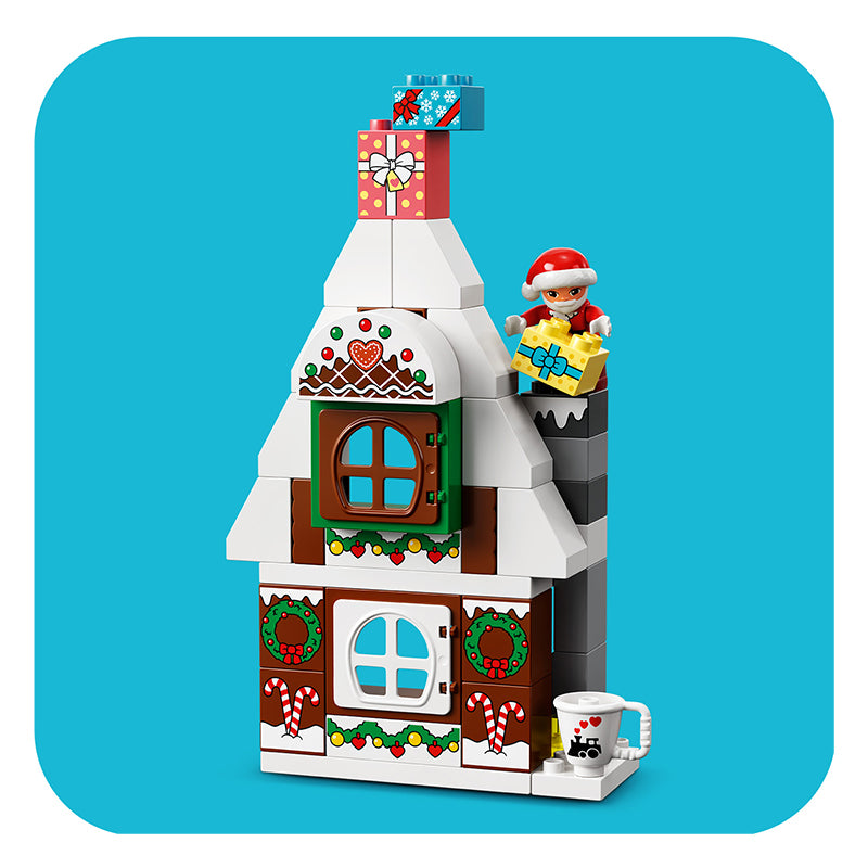 Đồ Chơi Lắp Ráp Ngôi Nhà Bánh Gừng Của Ông Già Noel LEGO DUPLO 10976