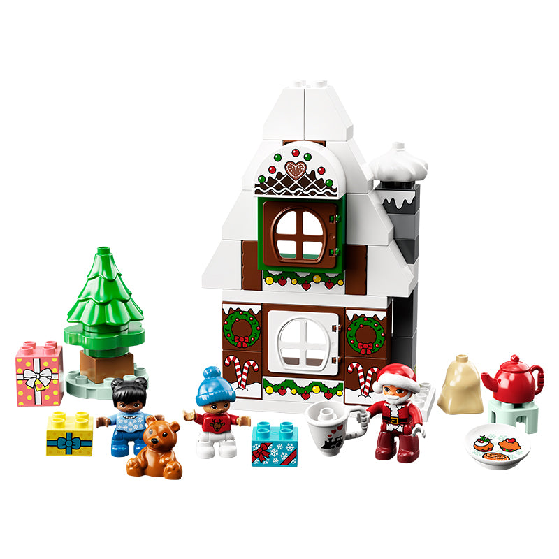 Đồ Chơi Lắp Ráp Ngôi Nhà Bánh Gừng Của Ông Già Noel LEGO DUPLO 10976