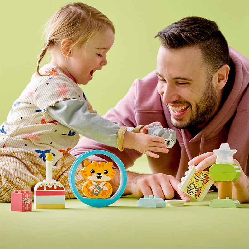 LEGO DUPLO 10977 Puppy and Cat Companion Set Toy with Sound