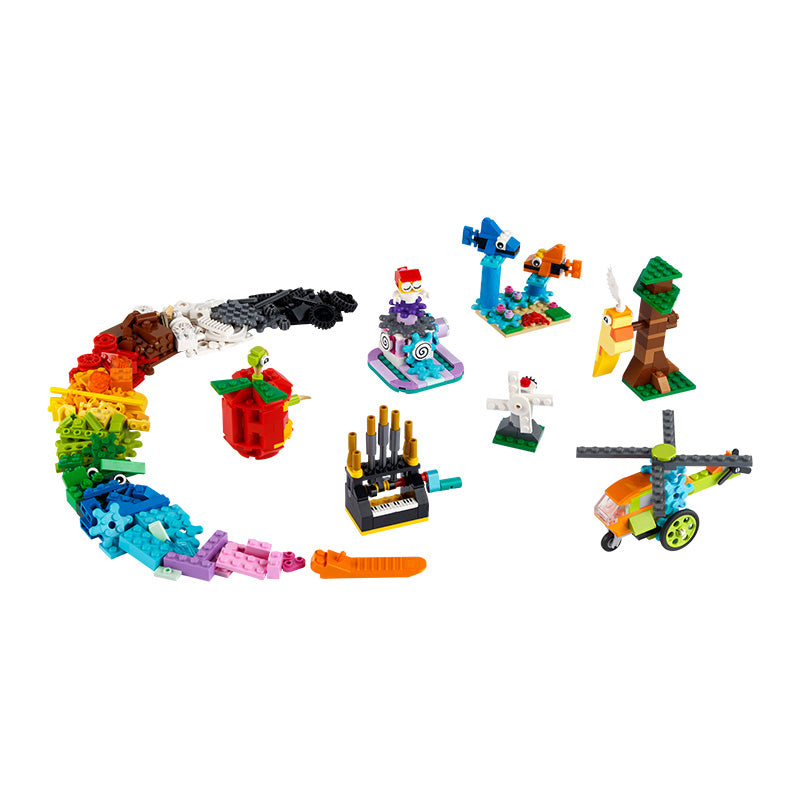Đồ Chơi Lắp Ráp Gạch Classic Sáng Tạo Đặc Biệt 500 Chi Tiết Lego Classic 11019