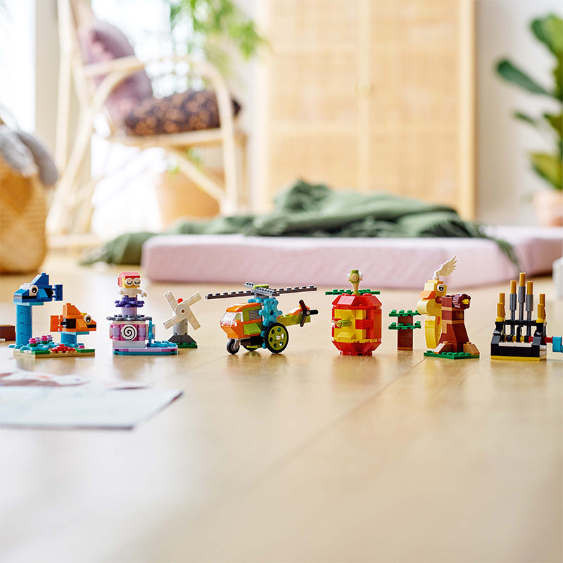 Đồ Chơi Lắp Ráp Gạch Classic Sáng Tạo Đặc Biệt 500 Chi Tiết LEGO CLASSIC 11019