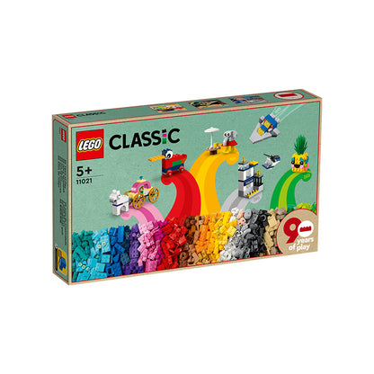 Đồ Chơi Lắp Ráp Hộp Gạch Classic Sáng Tạo Phiên Bản 90 Năm LEGO CLASSIC 11021