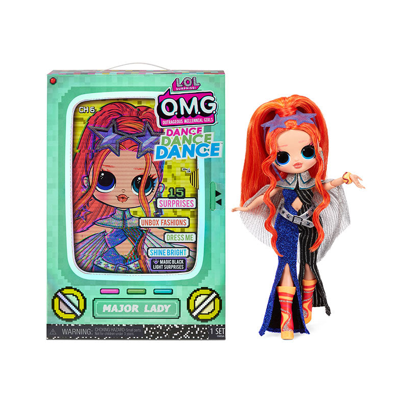 OMG Dance Fashion Girl - Major Lady LOL SURPRISE 117889EUC