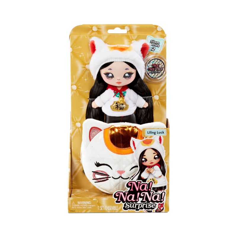 Sparkling duo of Na Na Na fashion doll and stylish Pom NA NA NA 119319EUC