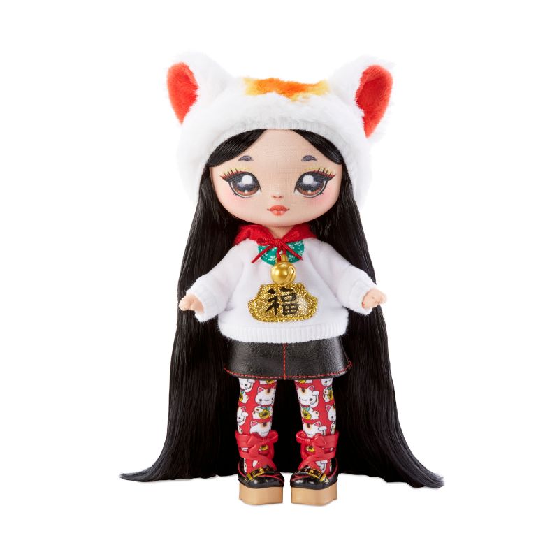 Sparkling duo of Na Na Na fashion doll and stylish Pom NA NA NA 119319EUC