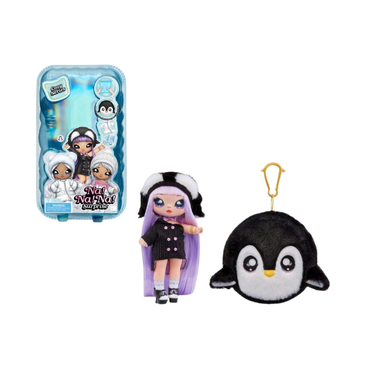 Bộ Đôi Pom Và Búp Bê Thời Trang - Chim Cánh Cụt Đáng Yêu Na Na Na 119401euc