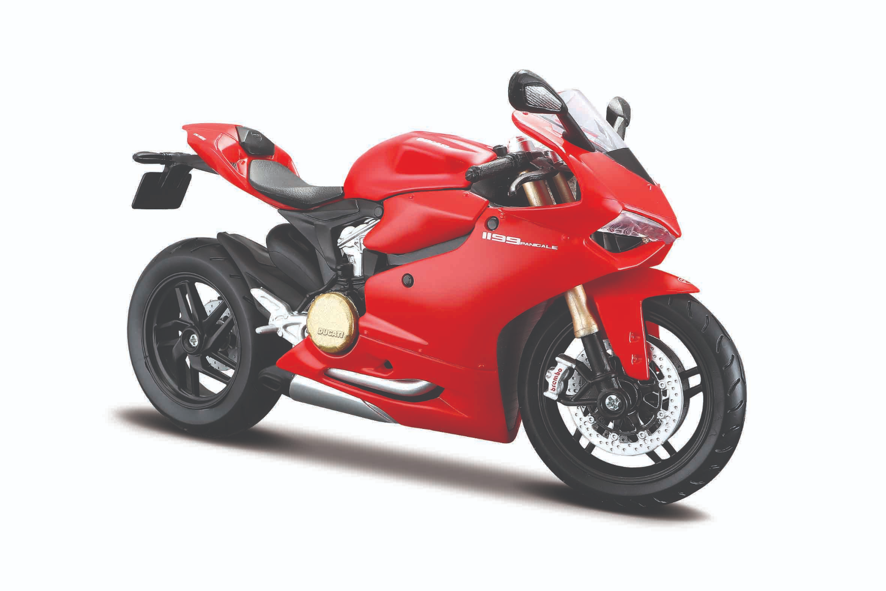 Đồ Chơi Xe Mô Tô Lắp Ráp Ducati 1199 Panigale Tỉ Lệ 1:12 Maisto Mt39051al