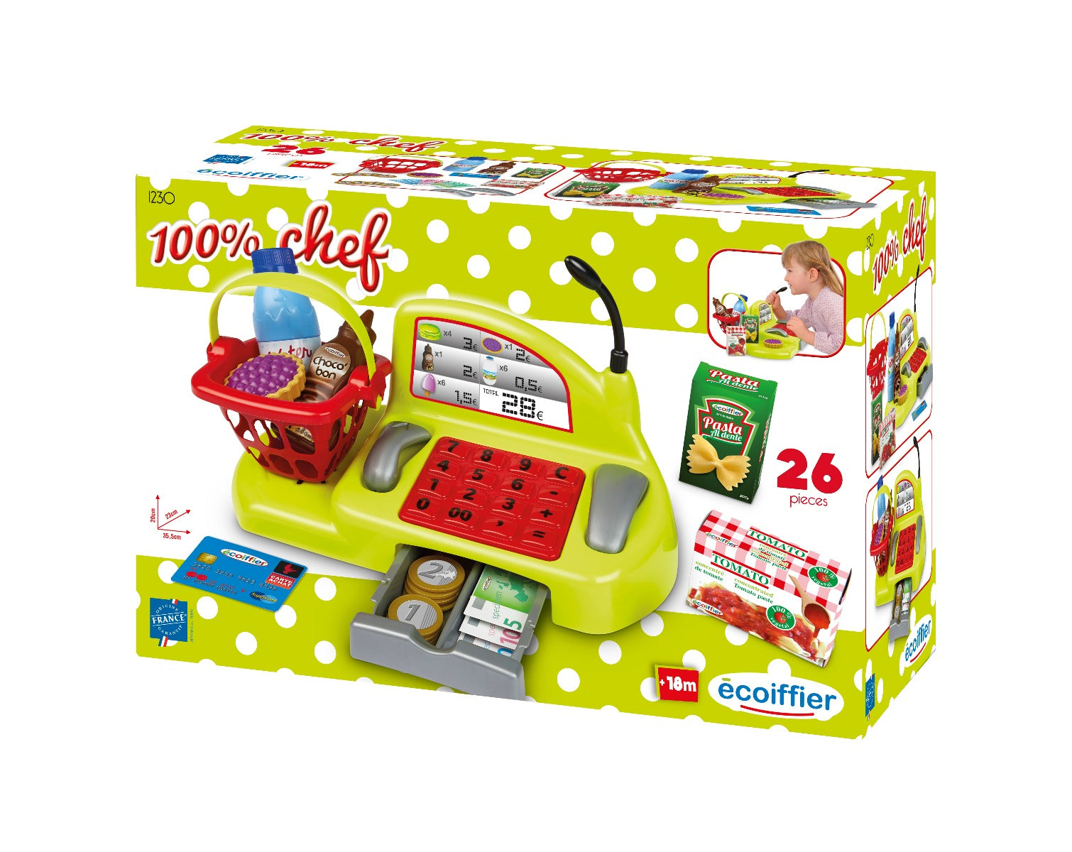 Máy Tính Tiền Di Động Ecoiffier 001230