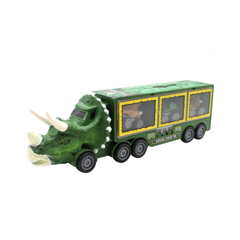 Biệt đội xe tải giải cứu khủng long xanh lá