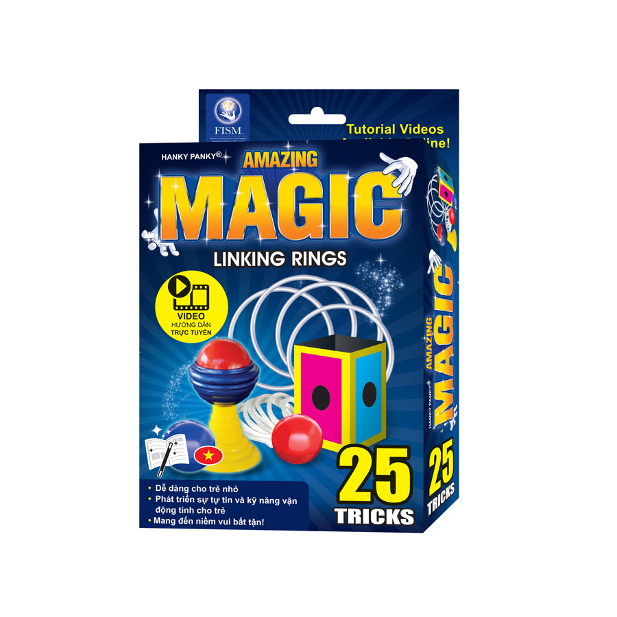 Bộ 25 trò ảo thuật hấp dẫn cùng Những chiếc vòng Hanky Panky HP1540