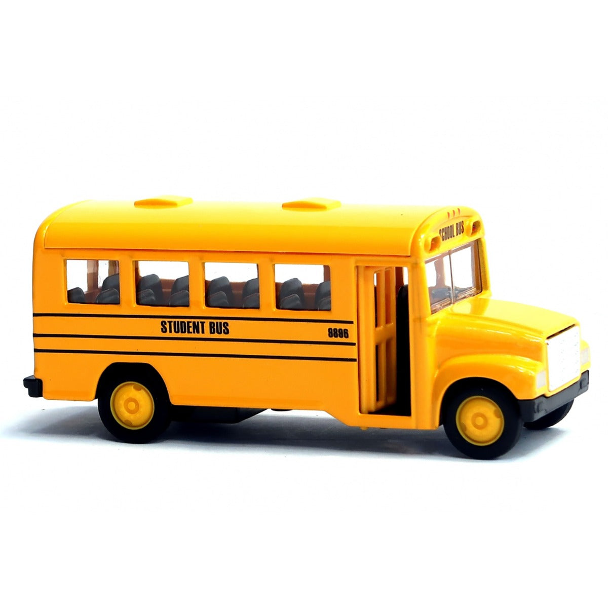 Mô hình xe hơi trớn xe buýt đưa đón học sinh