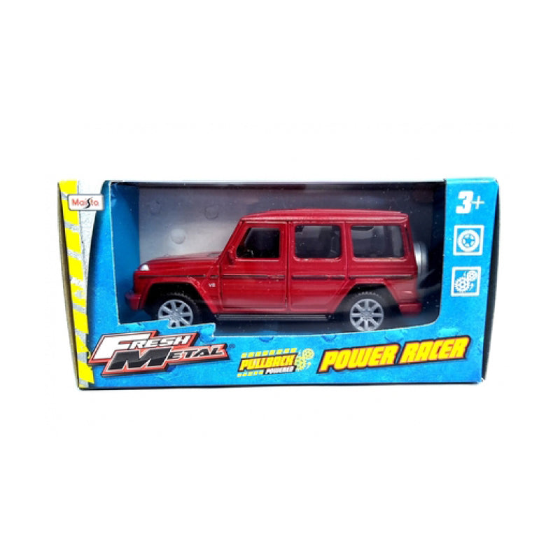 Mô hình xe hơi trớn Mercedes Benz G-Class 2018 màu Đỏ MAISTO MT21001