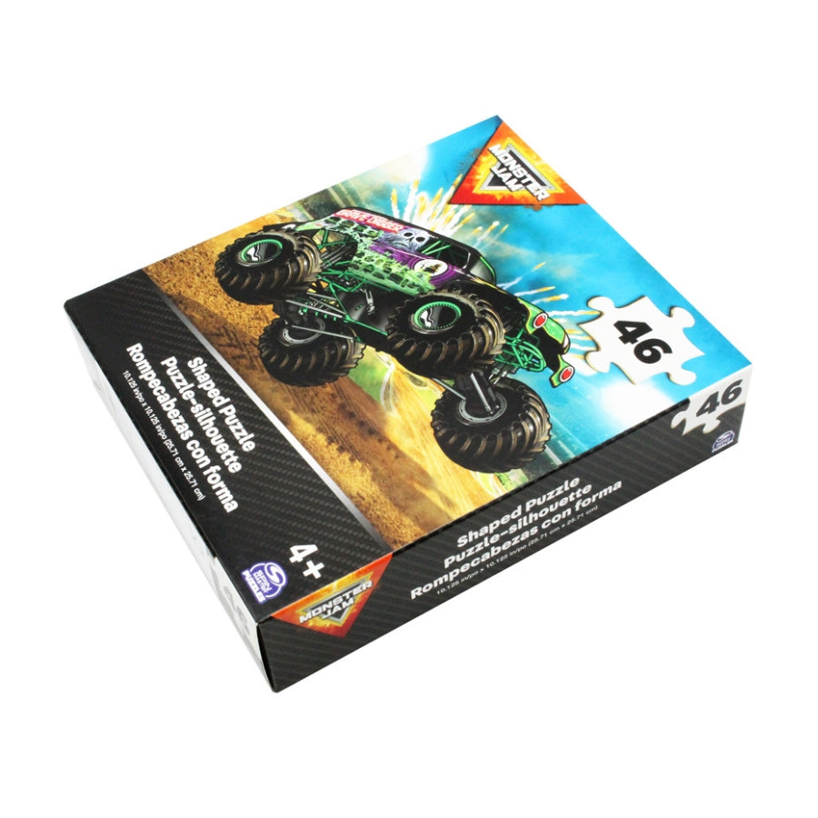 Bộ xếp hình 46 miếng theo shape - Monster Jam SPIN GAMES 20146872