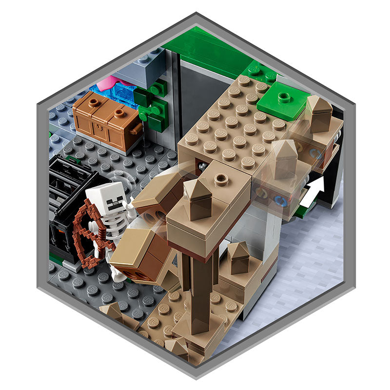 LEGO MINECRAFT 21189 Skeleton Dungeon Assembling Toy