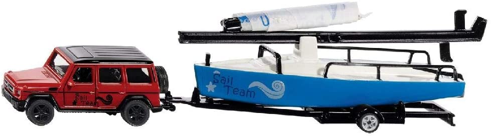 Mô Hình Xe Hơi Kéo Thuyền Mercedes-Amg G65 SIKU 2564