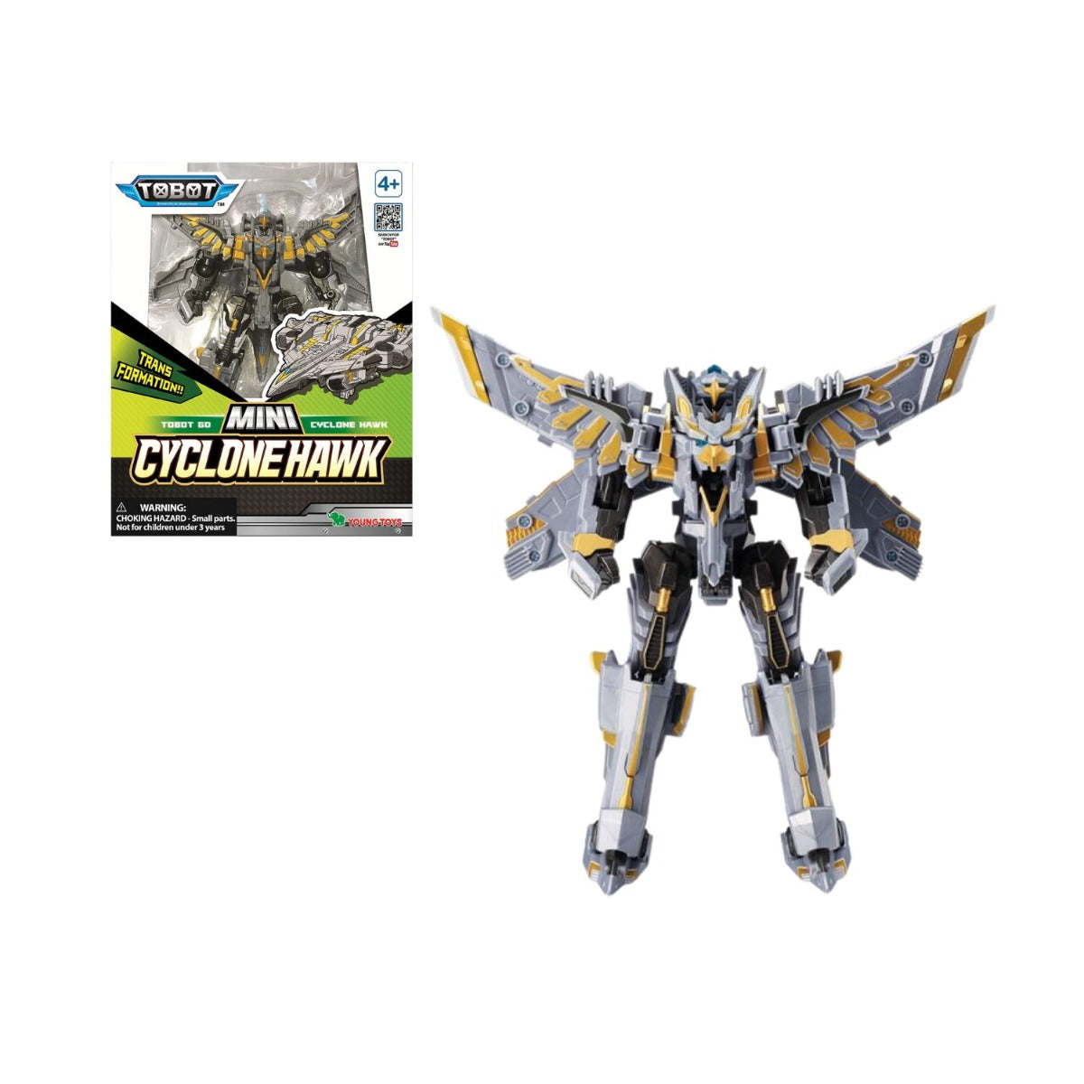 Siêu Robot Biến Hình Tobot Cyclone Hawk Thủ Lĩnh Bầu Trời Tobot 301110