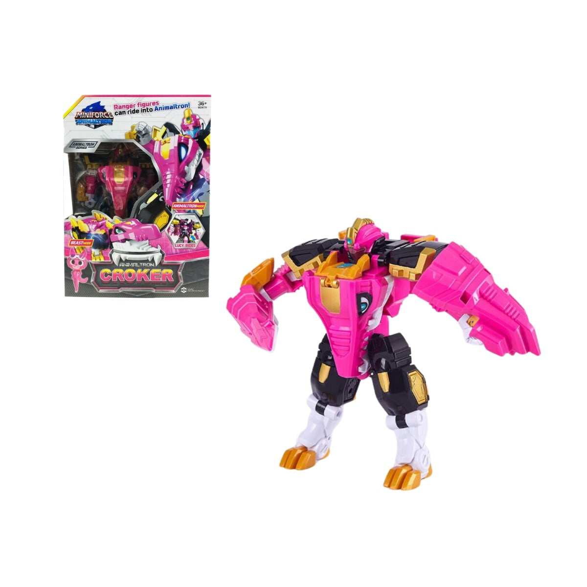 Robot Chiến Binh Thú Cá Sấu Croker Miniforce 309010