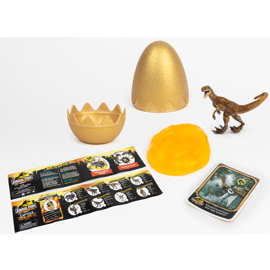 Trứng Slime sưu tập khủng long Jurassic Park_kỉ niệm 30 năm TOY MONSTER 30th-IC-14CDU