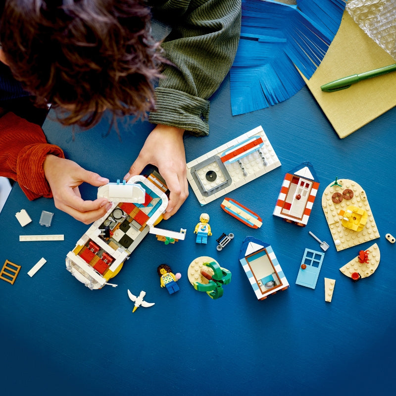 Đồ Chơi Lắp Ráp Xe Cắm Trại Bãi Biển LEGO CREATOR 31138