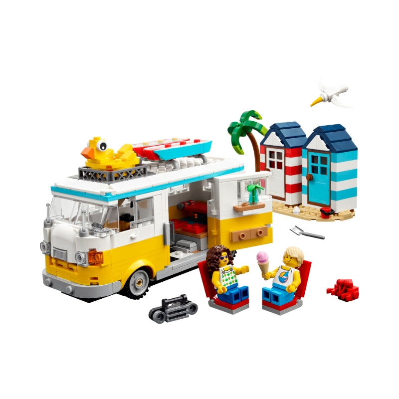 Đồ Chơi Lắp Ráp Xe Cắm Trại Bãi Biển LEGO CREATOR 31138