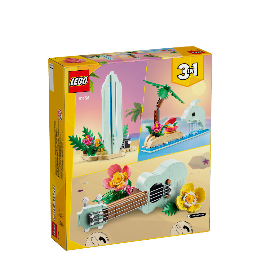 Đồ chơi lắp ráp Đàn nhiệt đới Ukulele LEGO CREATOR 31156