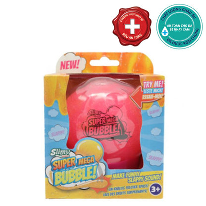 Slime siêu đàn hồi mega bubble hồng