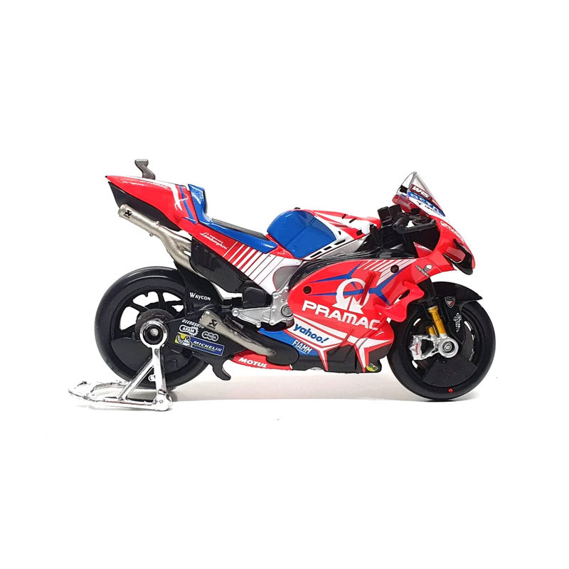 Mô hình mô tô 1:18 GP Racing-Ducati Pramac Racing 2021 MAISTO MT36000