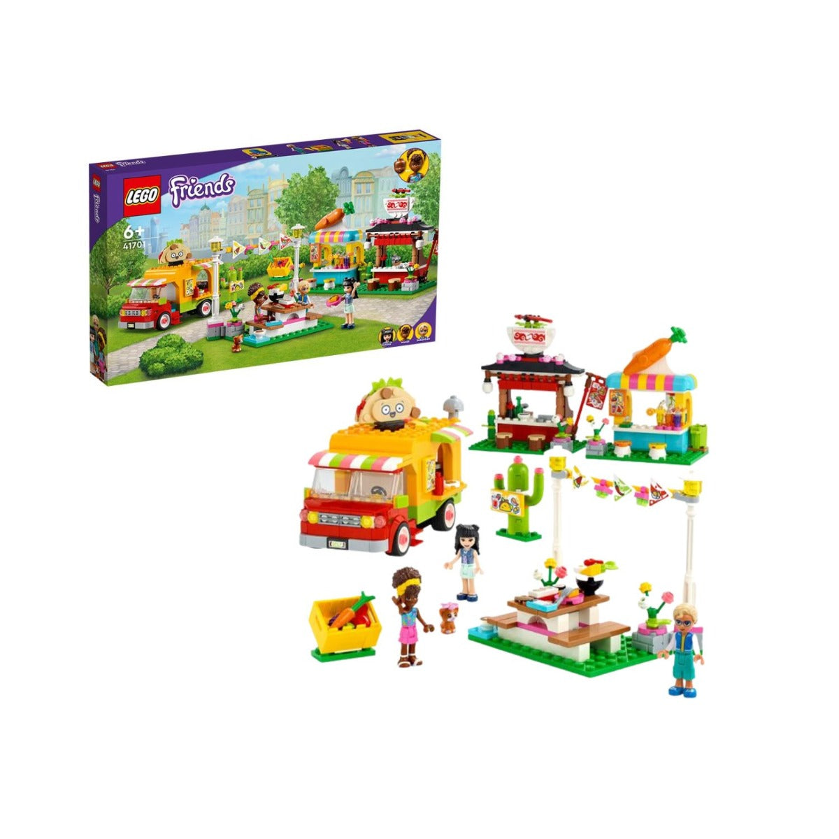 Đồ Chơi Lắp Ráp Khu Phố Ẩm Thực Heartlake LEGO FRIENDS 41701
