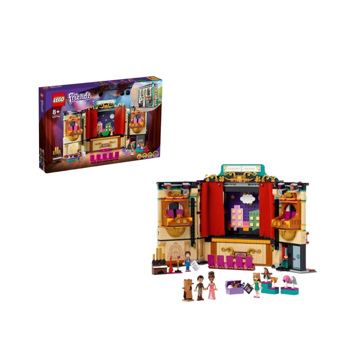 Đồ Chơi Lắp Ráp Sân Khấu Nghệ Thuật Của Andrea Lego Friends 41714