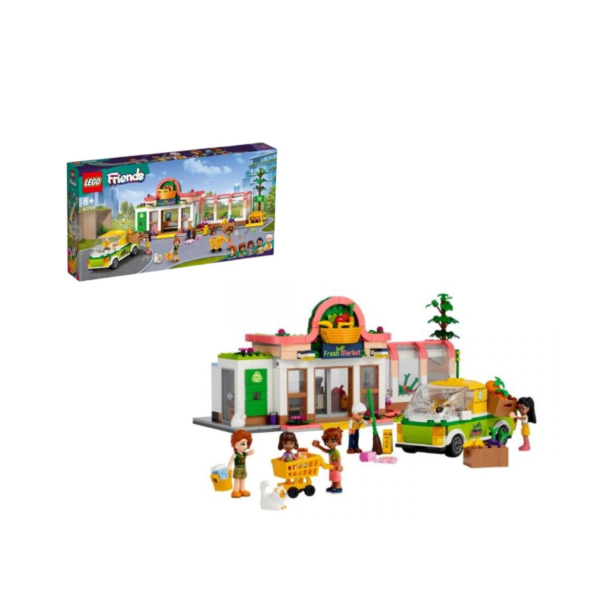 Đồ Chơi Lắp Ráp Cửa Hàng Tạp Hóa Hữu Cơ Lego Friends 41729