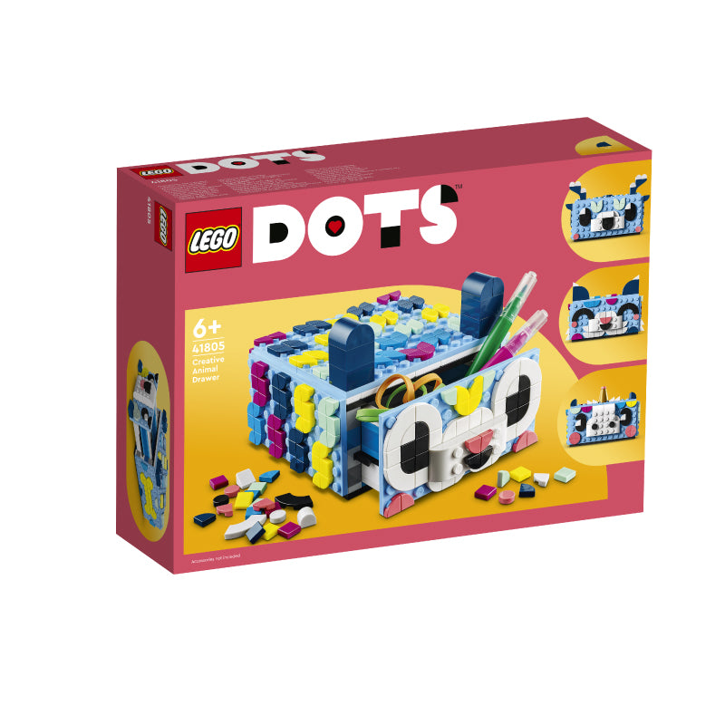 Đồ Chơi Lắp Ráp Hộp Đựng Viết Sáng Tạo Thú Cưng Dễ Thương Lego Dots 41805
