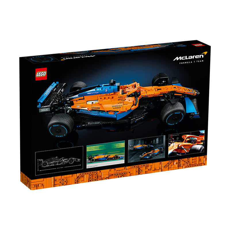 LEGO TECHNIC 42141 Super F1 Mclaren Racing Car Assembly Toy