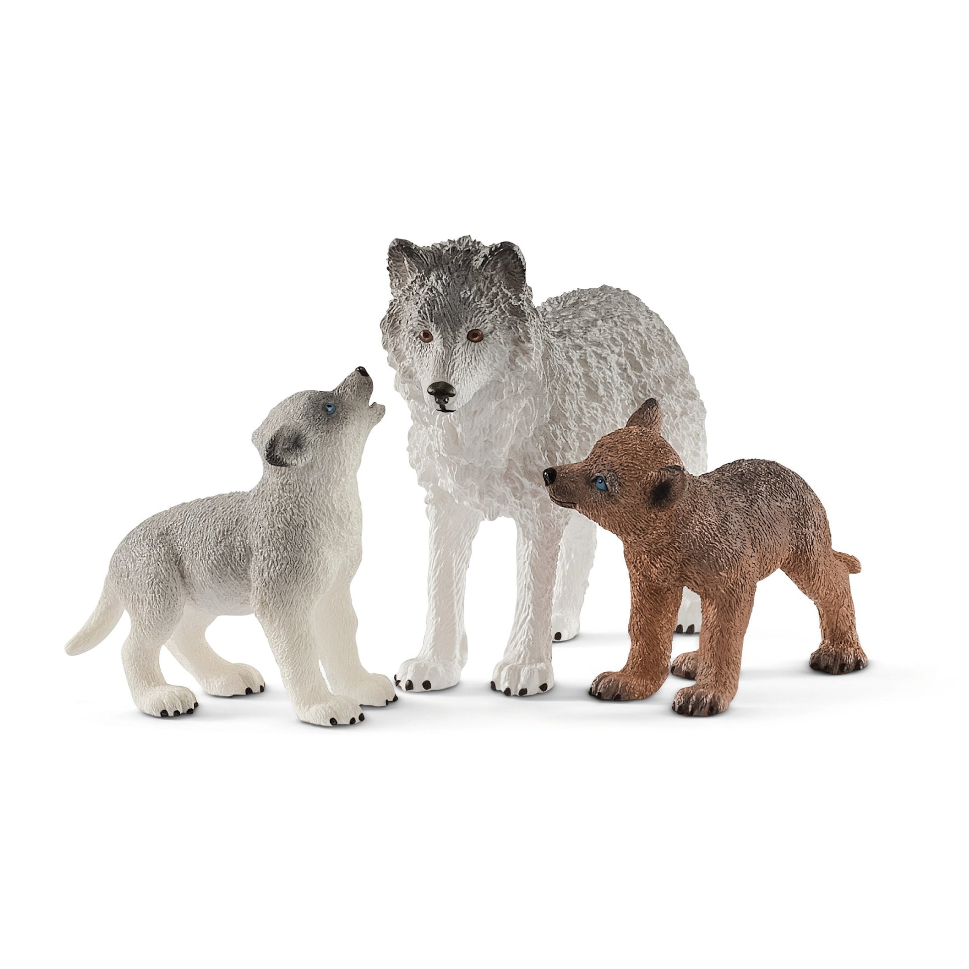 Đồ Chơi Mô Hình Mẹ Con Chó Sói Schleich 42472
