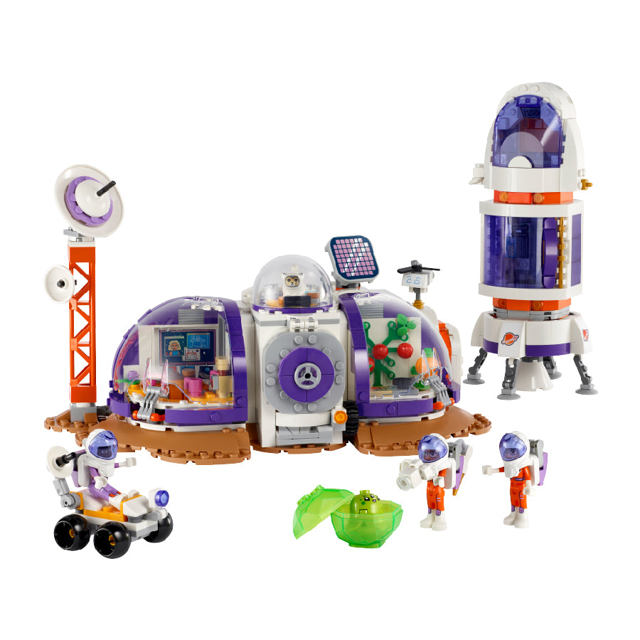 LEGO FRIENDS 42605 Martian space station and rocket assembly toy