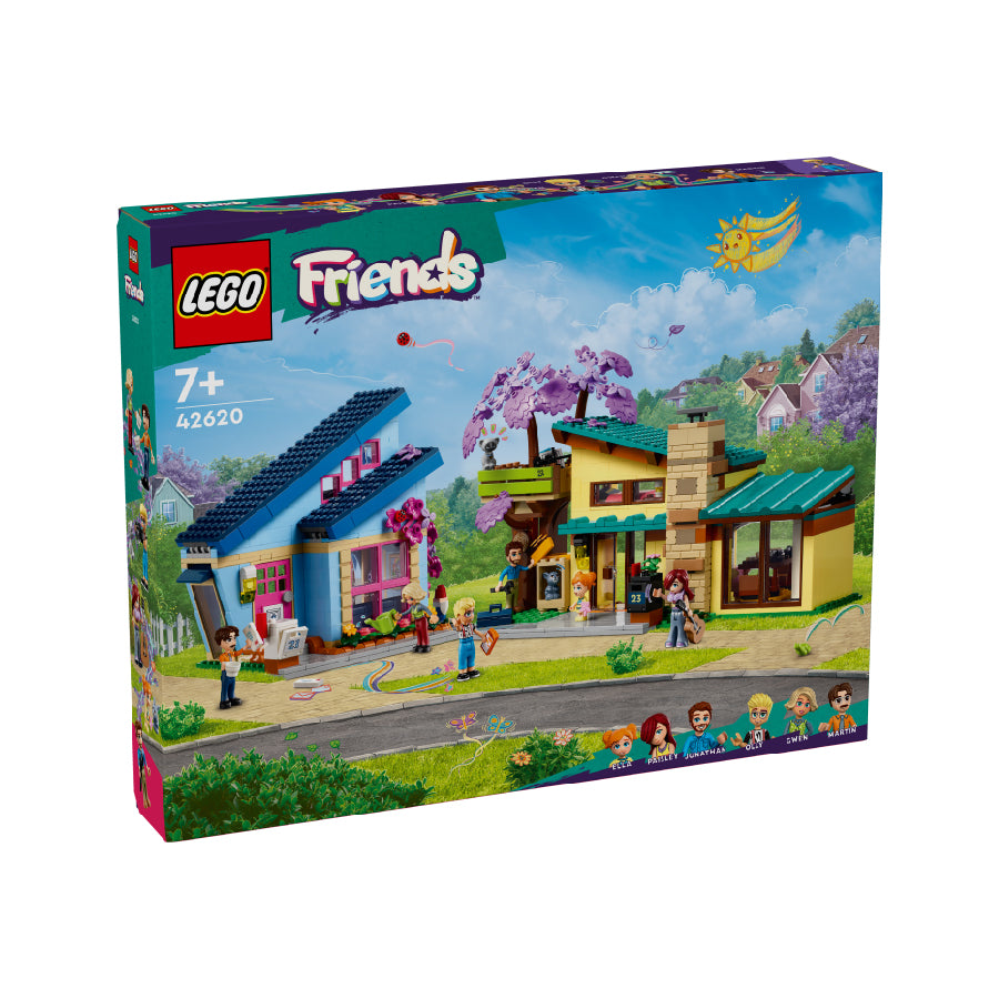 Đồ Chơi Lắp Ráp Ngôi Nhà Của Olly Và Paisley LEGO FRIENDS 42620