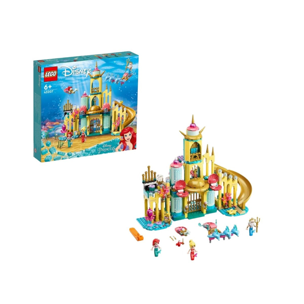 Đồ Chơi Lắp Ráp Lâu Đài Của Công Chúa Ariel LEGO DISNEY PRINCESS 43207